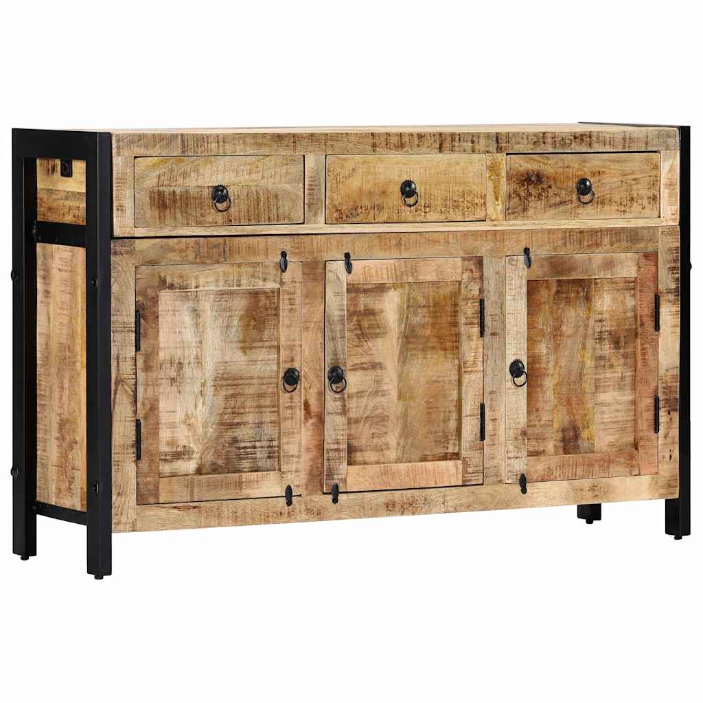 Sideboard 120x35x76 cm Massivholz Mango