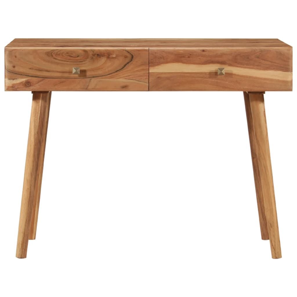 Schreibtisch 100 x 51 x 76 cm Massivholz Akazie