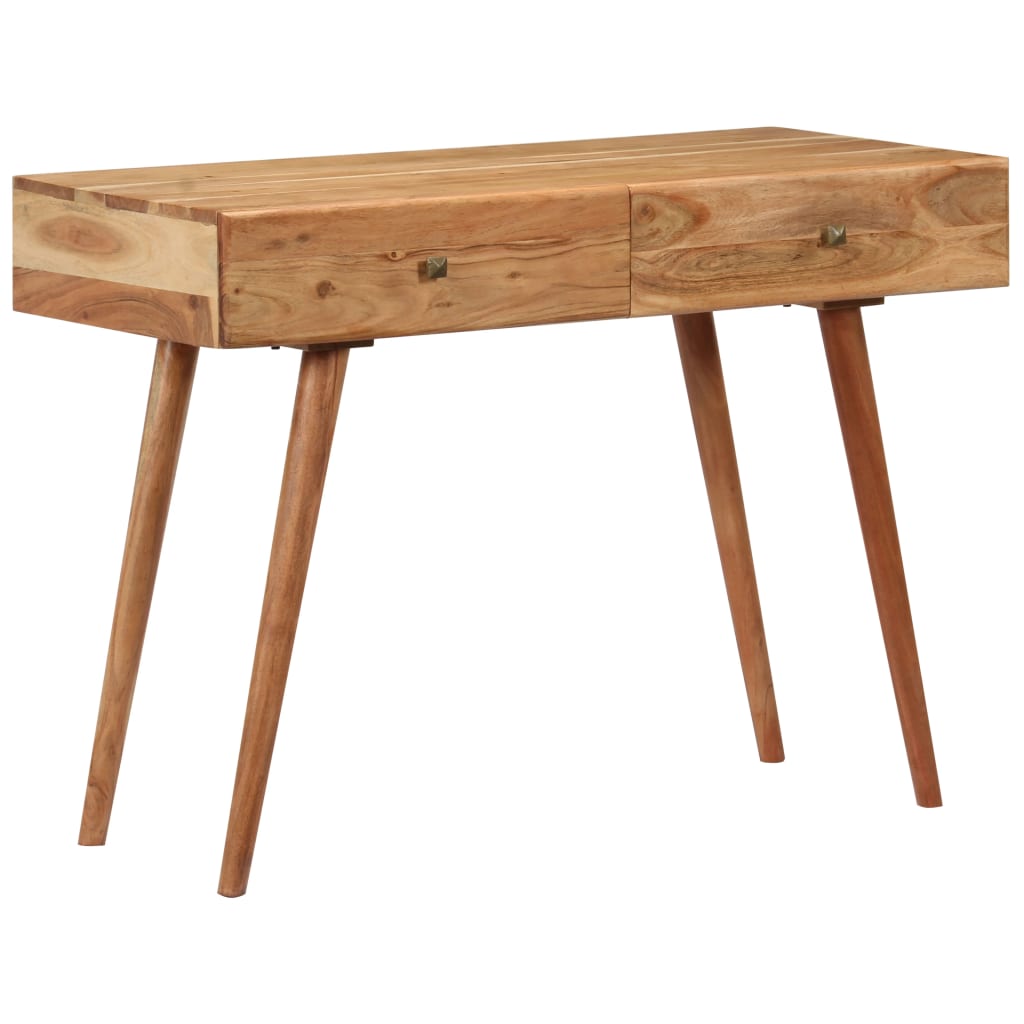 Schreibtisch 100 x 51 x 76 cm Massivholz Akazie