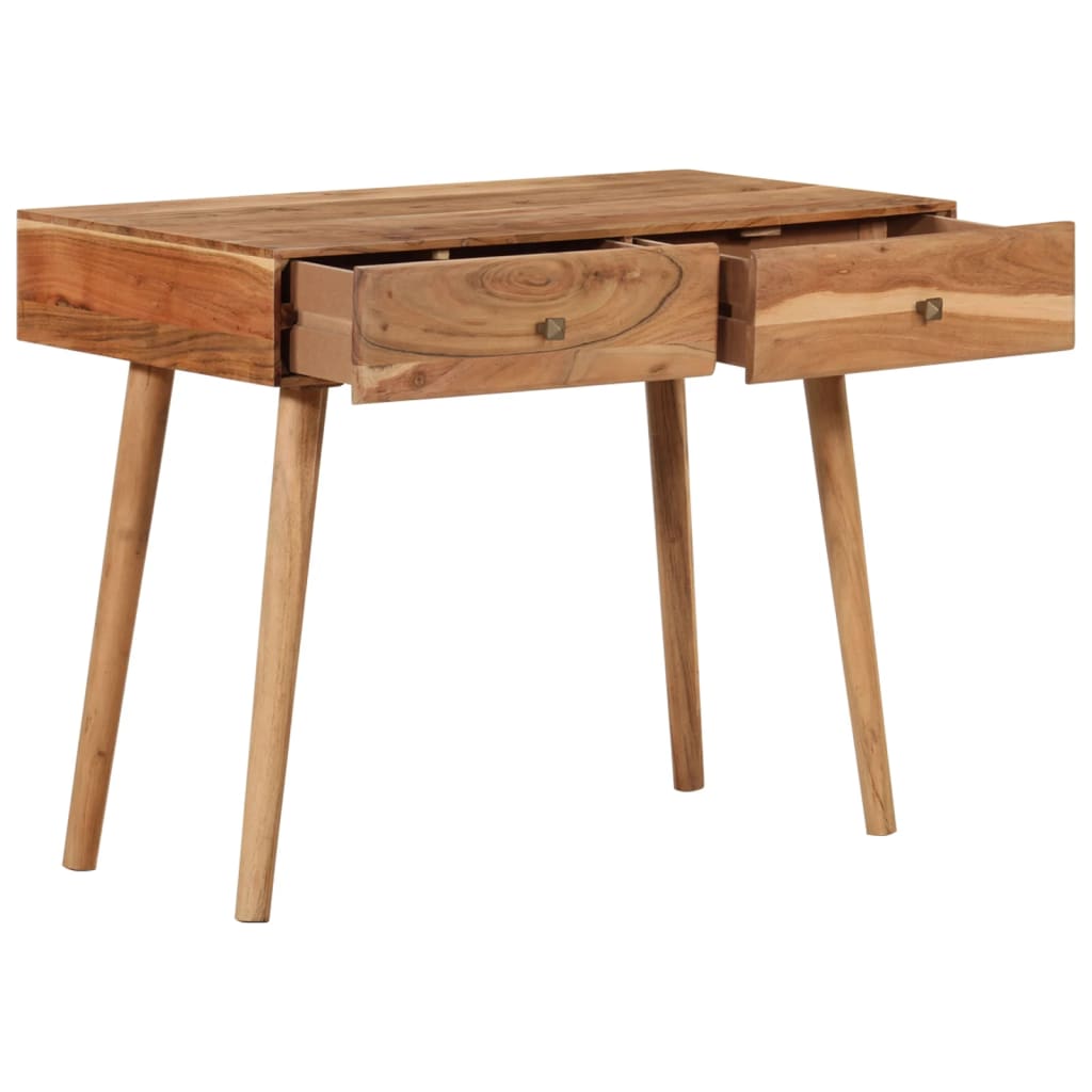 Schreibtisch 100 x 51 x 76 cm Massivholz Akazie