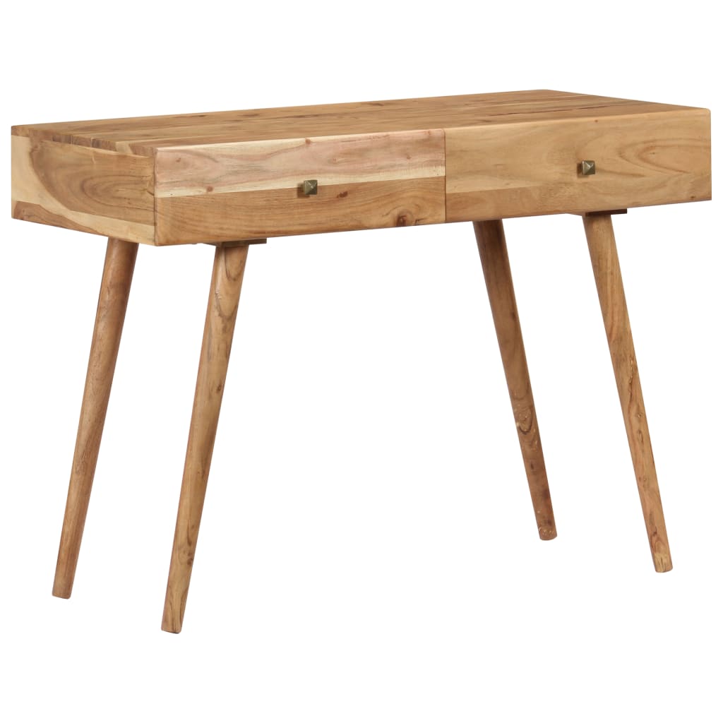Schreibtisch 100 x 51 x 76 cm Massivholz Akazie