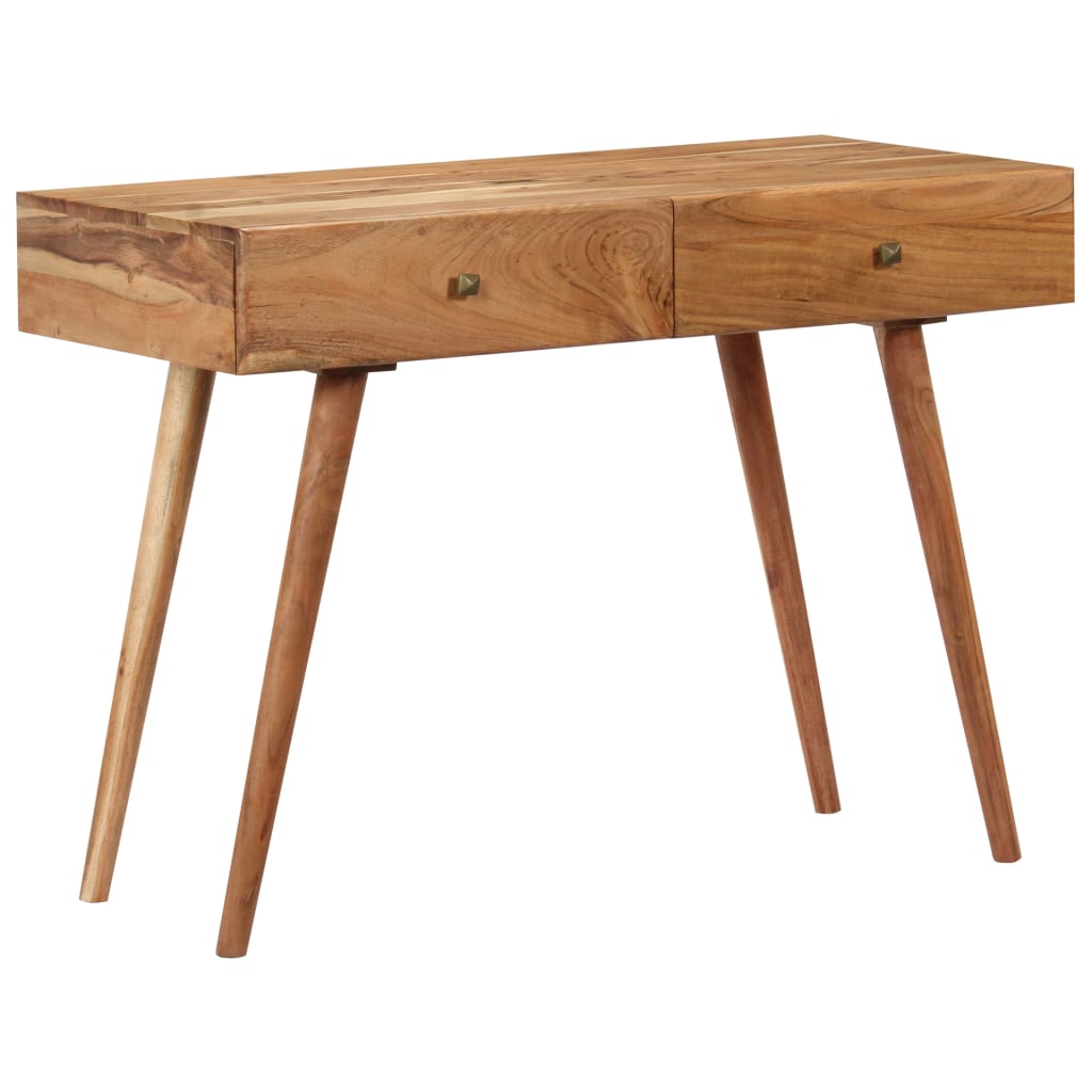 Schreibtisch 100 x 51 x 76 cm Massivholz Akazie