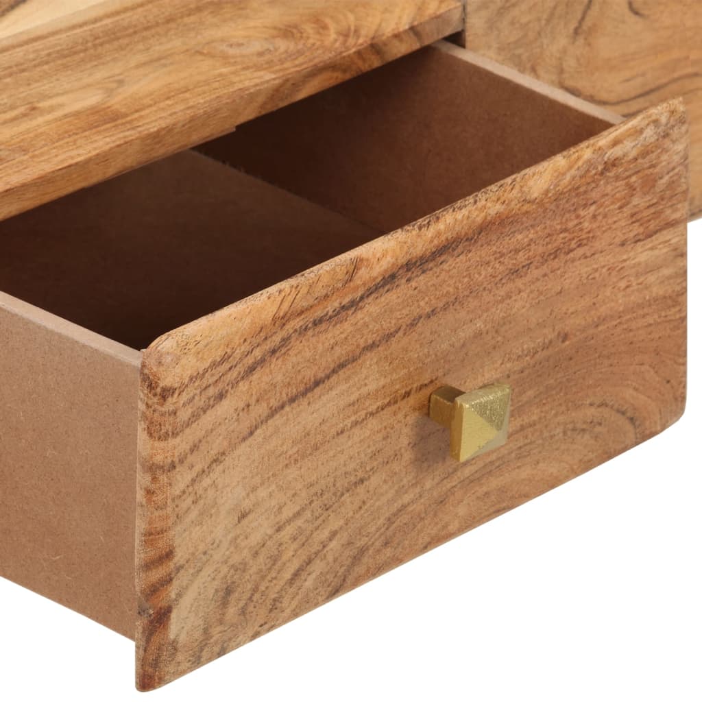 Couchtisch 70x60x42 cm Massivholz Akazie