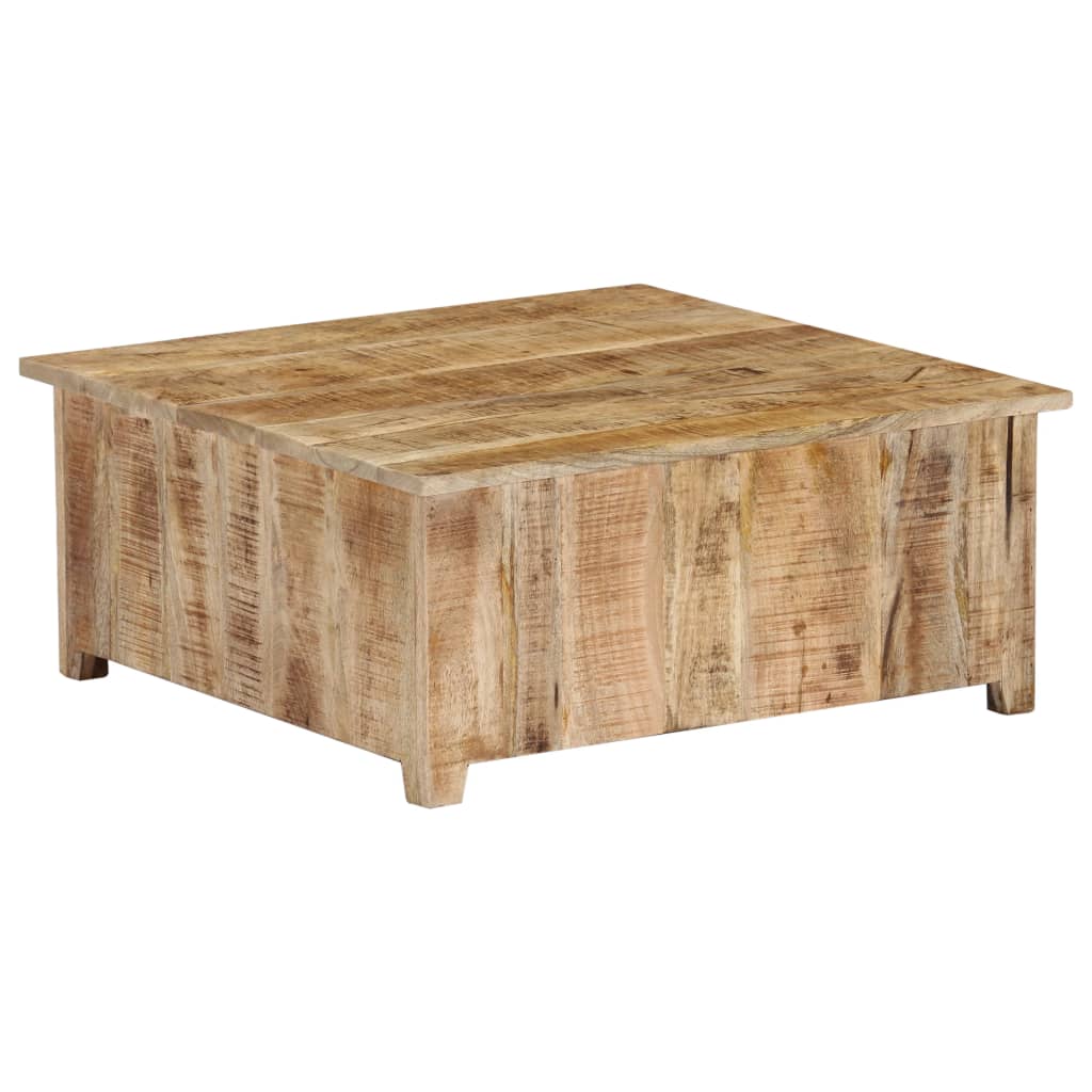Couchtisch 70x70x30 cm Massivholz Mango