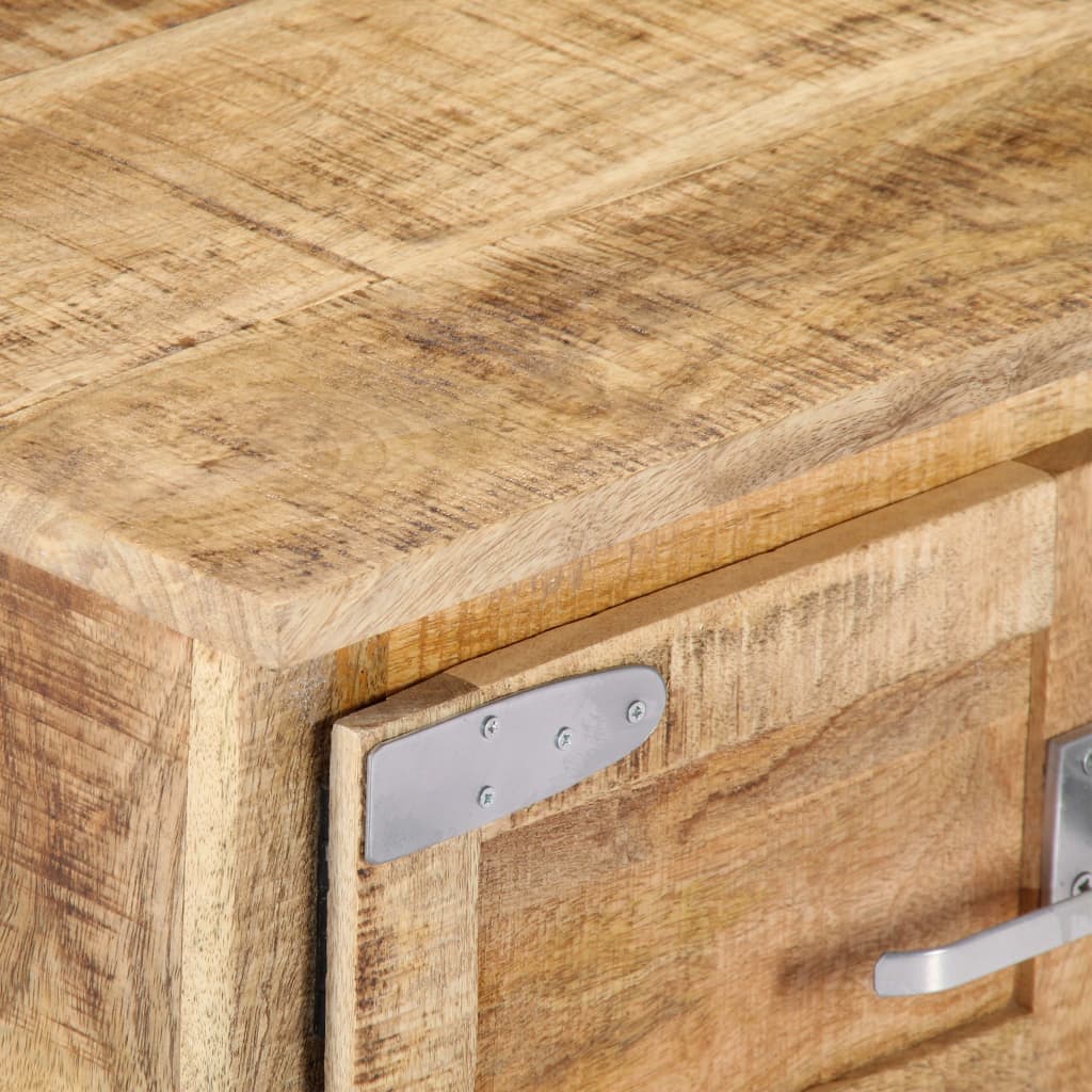 Couchtisch 70x70x30 cm Massivholz Mango