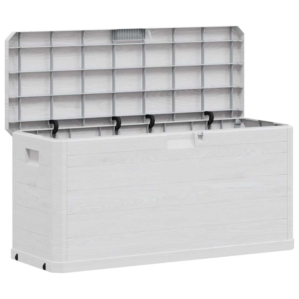 Garten-Aufbewahrungsbox 280 L Hellgrau