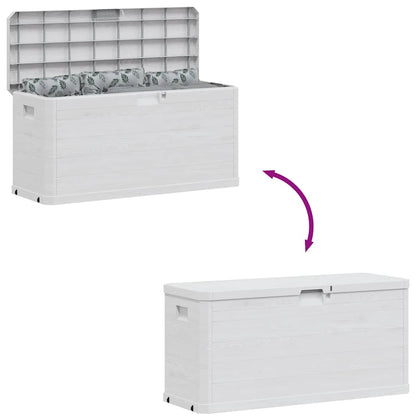 Garten-Aufbewahrungsbox 280 L Hellgrau