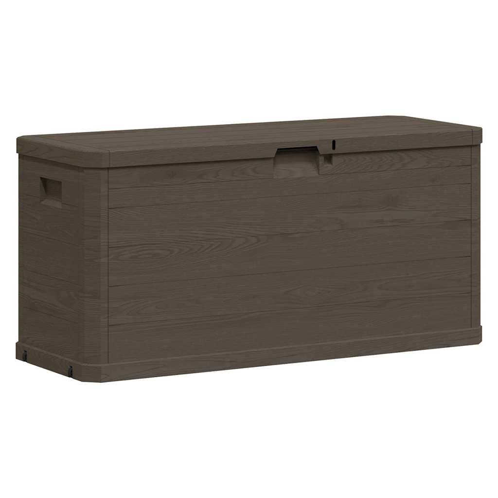 Garten-Aufbewahrungsbox 280 L Braun