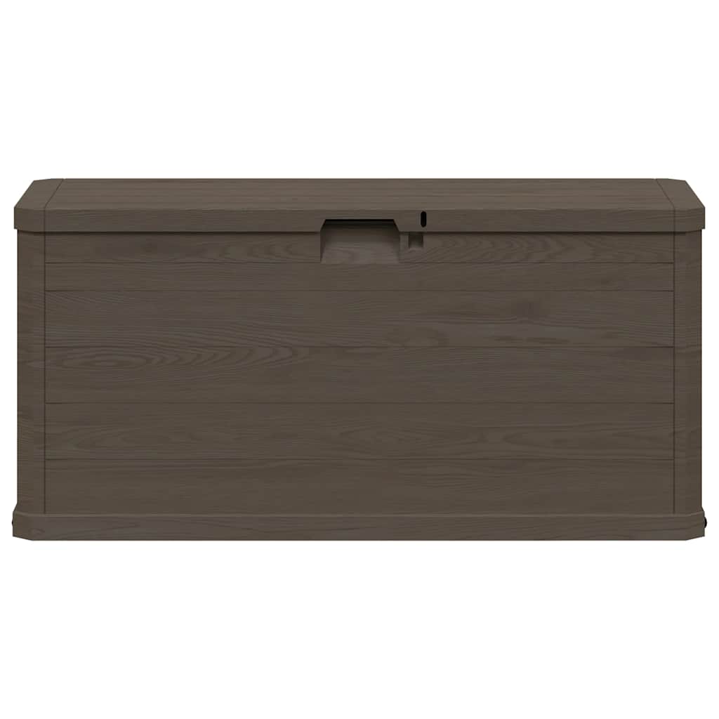 Garten-Aufbewahrungsbox 280 L Braun