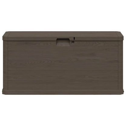 Garten-Aufbewahrungsbox 280 L Braun