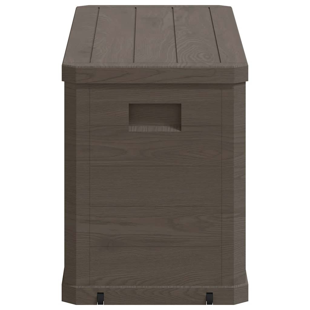 Garten-Aufbewahrungsbox 280 L Braun