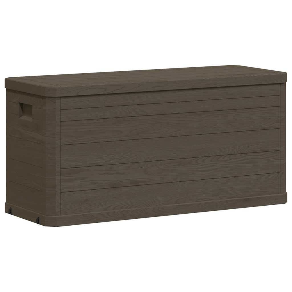 Garten-Aufbewahrungsbox 280 L Braun