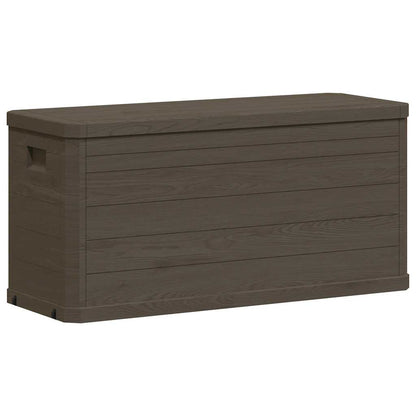 Garten-Aufbewahrungsbox 280 L Braun