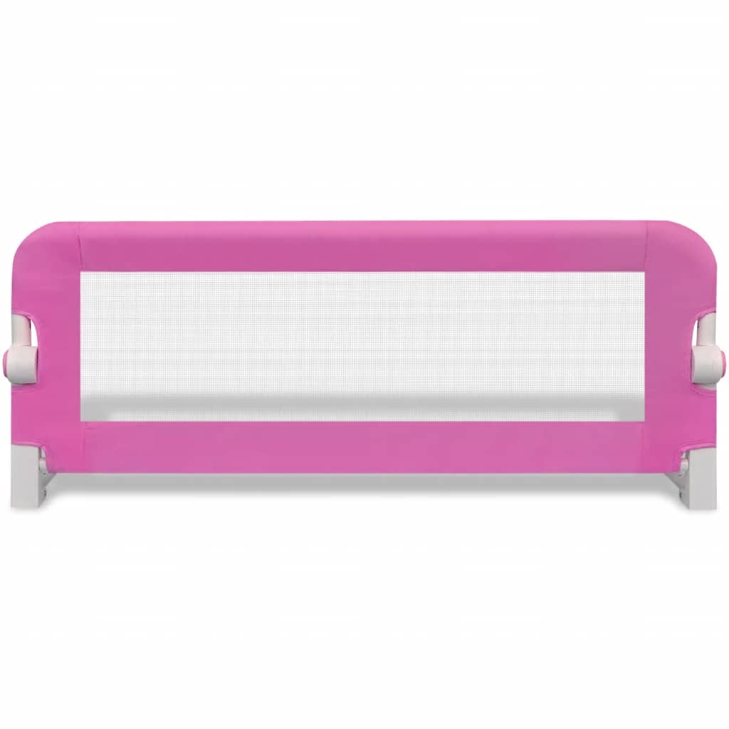 Kleinkind Bettschutzgitter 2 Stk. Rosa 102x42 cm