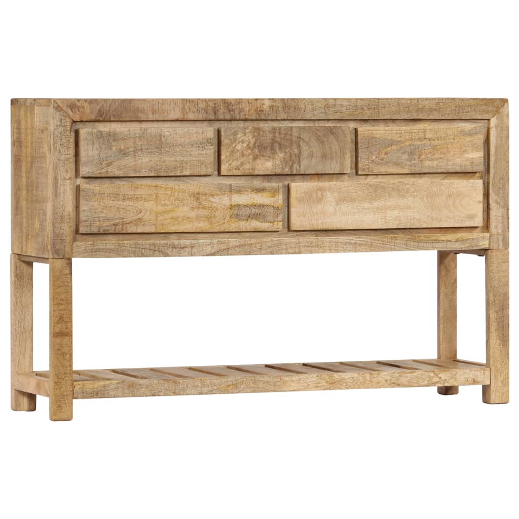 Sideboard 120x30x75 cm Massivholz Mango