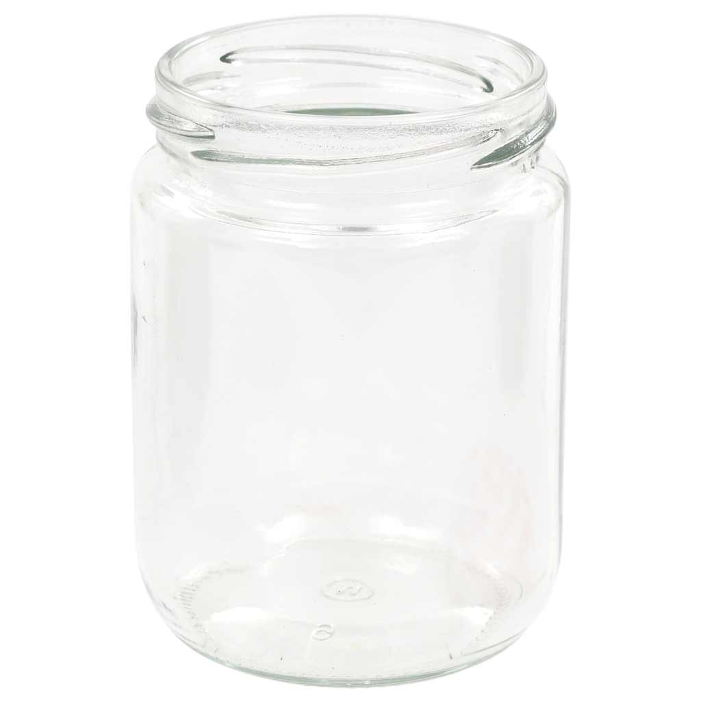 Marmeladengläser mit Weißem/Rotem Deckel 96 Stk. 230 ml