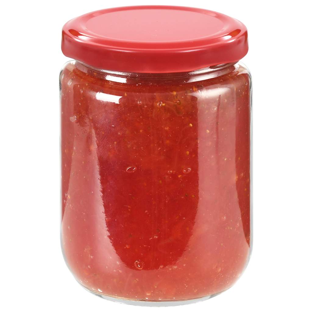 Marmeladengläser mit Rotem Deckel 96 Stk. 230 ml