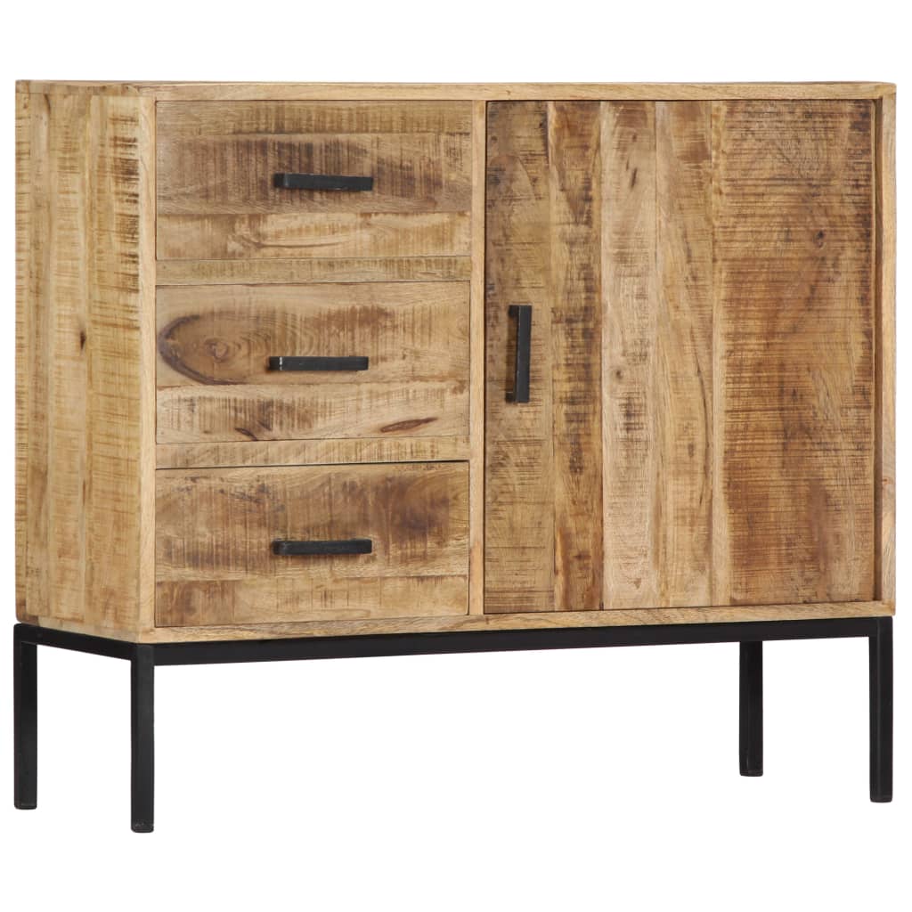 Sideboard 88x30x71 cm Massivholz Mango