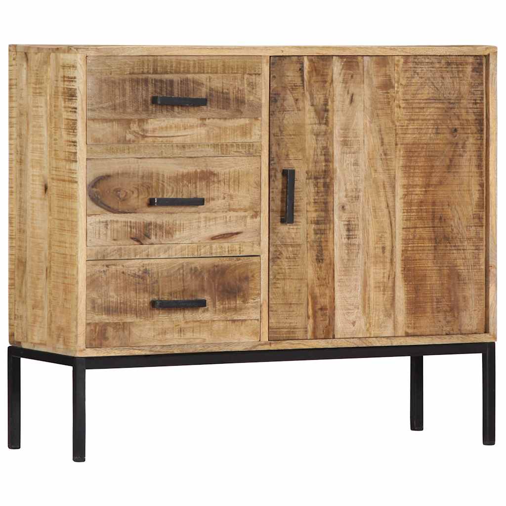 Sideboard 88x30x71 cm Massivholz Mango