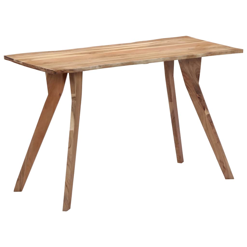 Esstisch 120 x 58 x 76 cm Massivholz Akazie