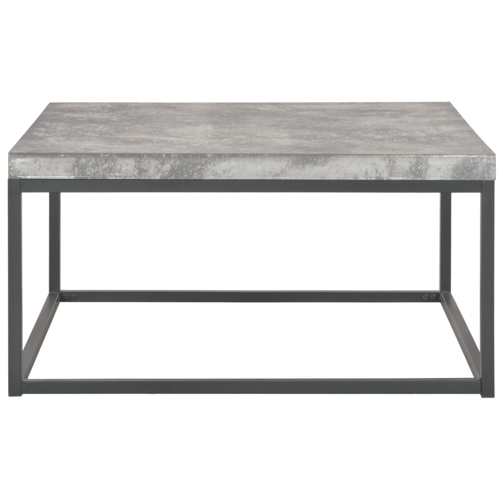 Couchtisch 75×75×38 cm Betonoptik