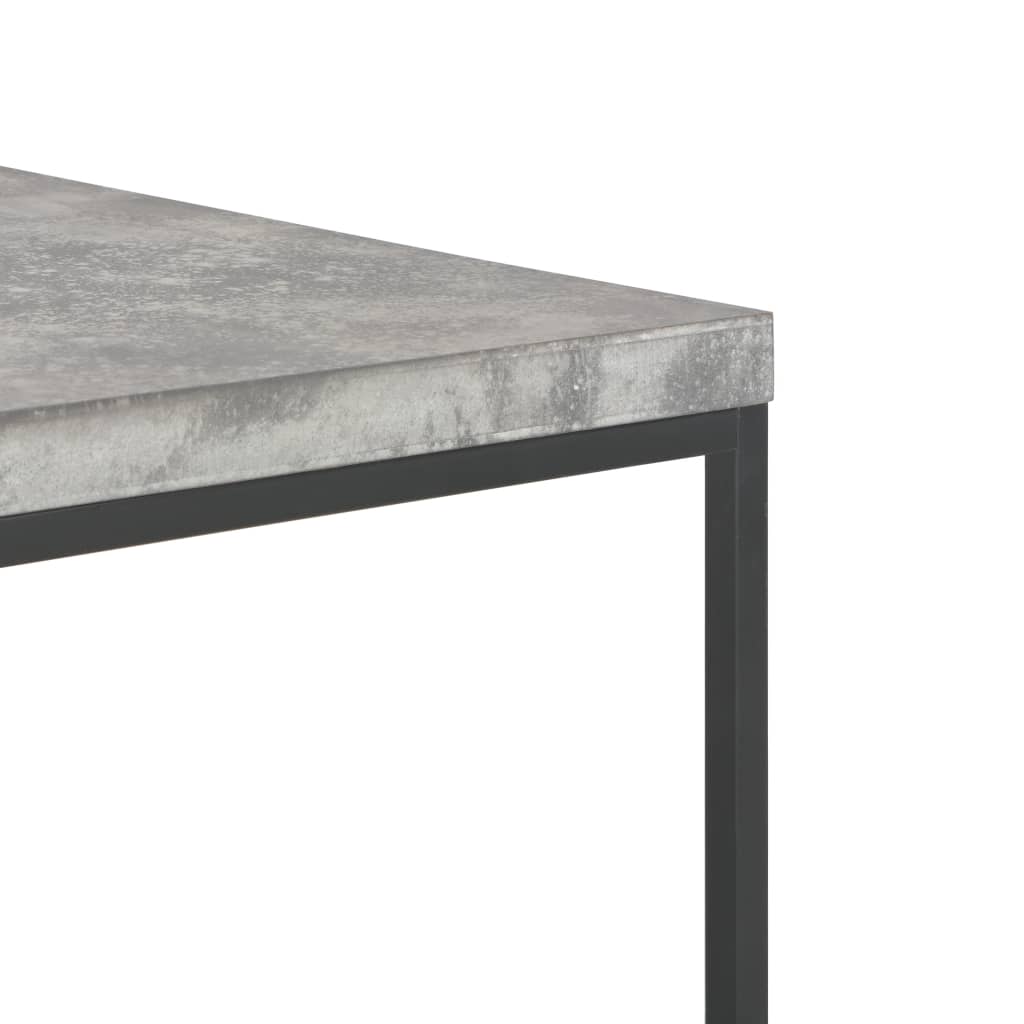 Couchtisch 75×75×38 cm Betonoptik
