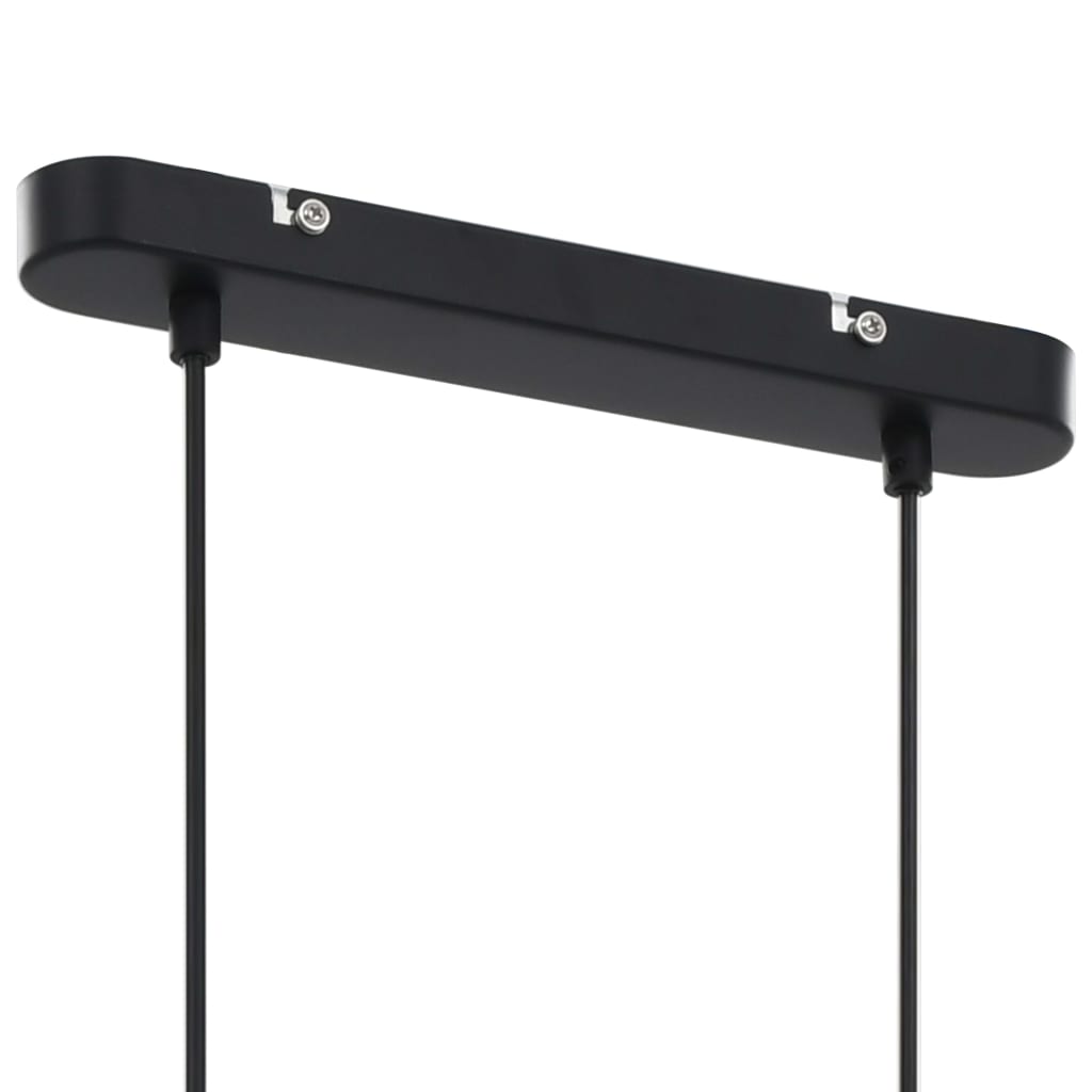 Deckenleuchte Schwarz 82 cm E14
