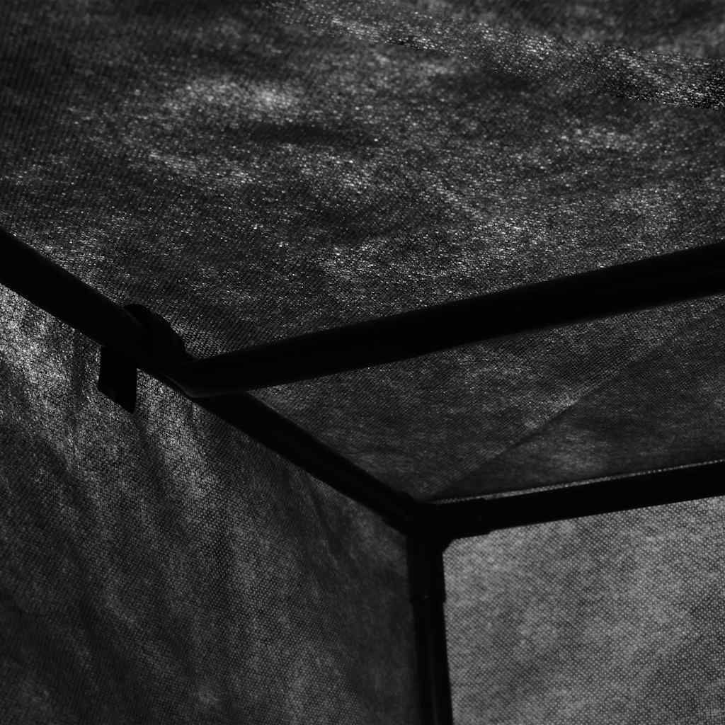 Kleiderschränke 2 Stk. Schwarz 75×50×160 cm
