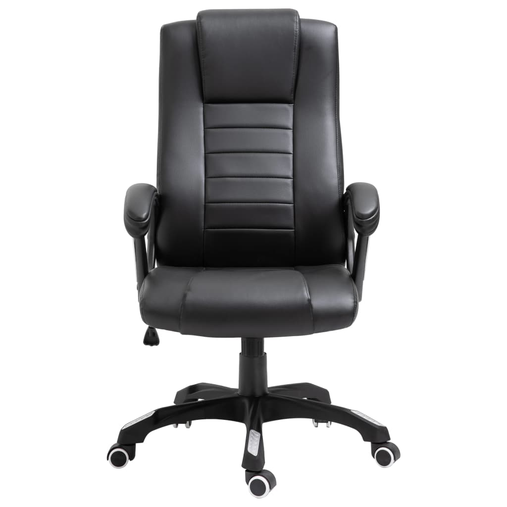 Bürostuhl Schwarz Kunstleder