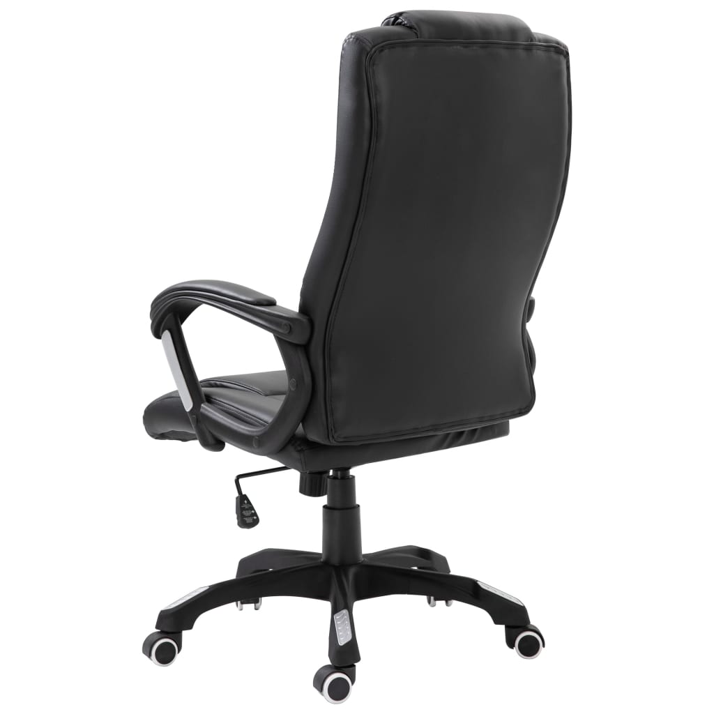 Bürostuhl Schwarz Kunstleder