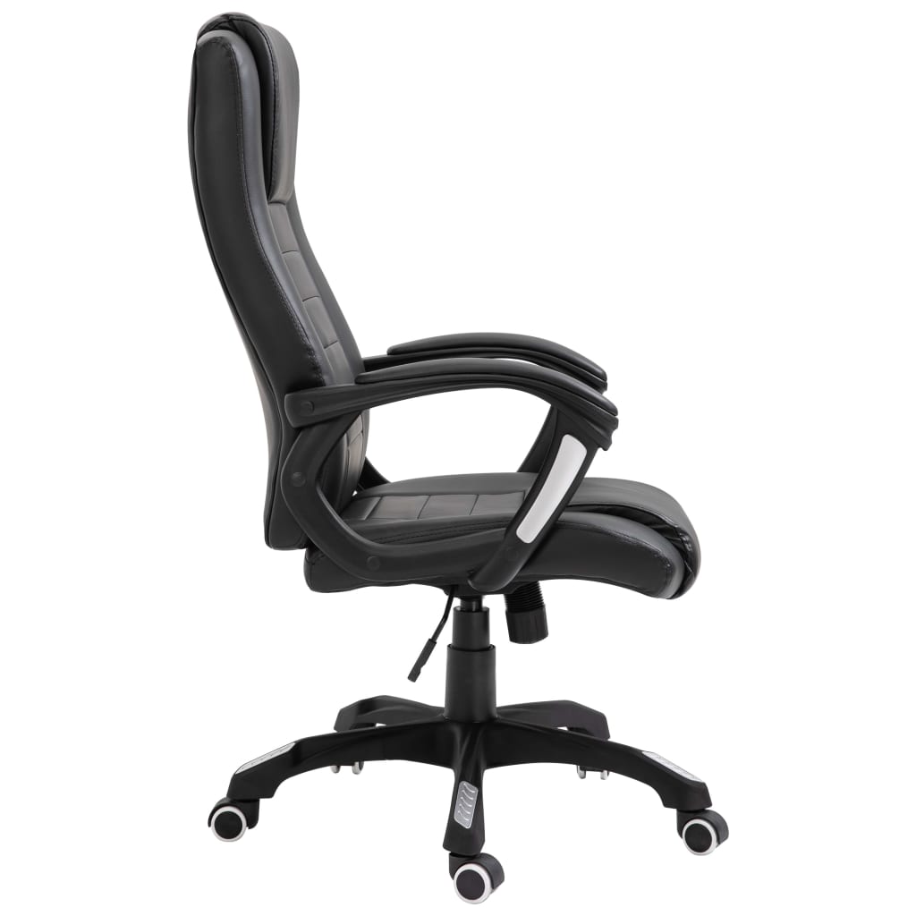 Bürostuhl Schwarz Kunstleder