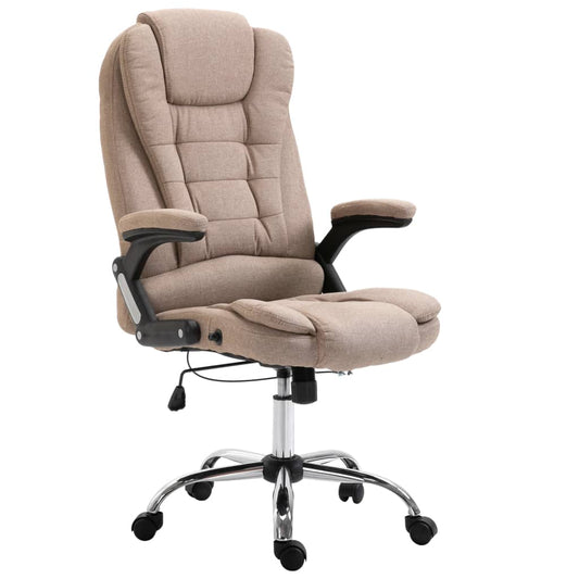 Bürostuhl Taupe Polyester
