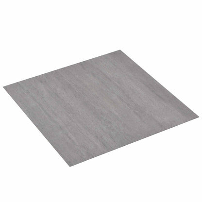 Bodenplanken Dunkelgrau Melange 5,11 m² 55 Stk. PVC