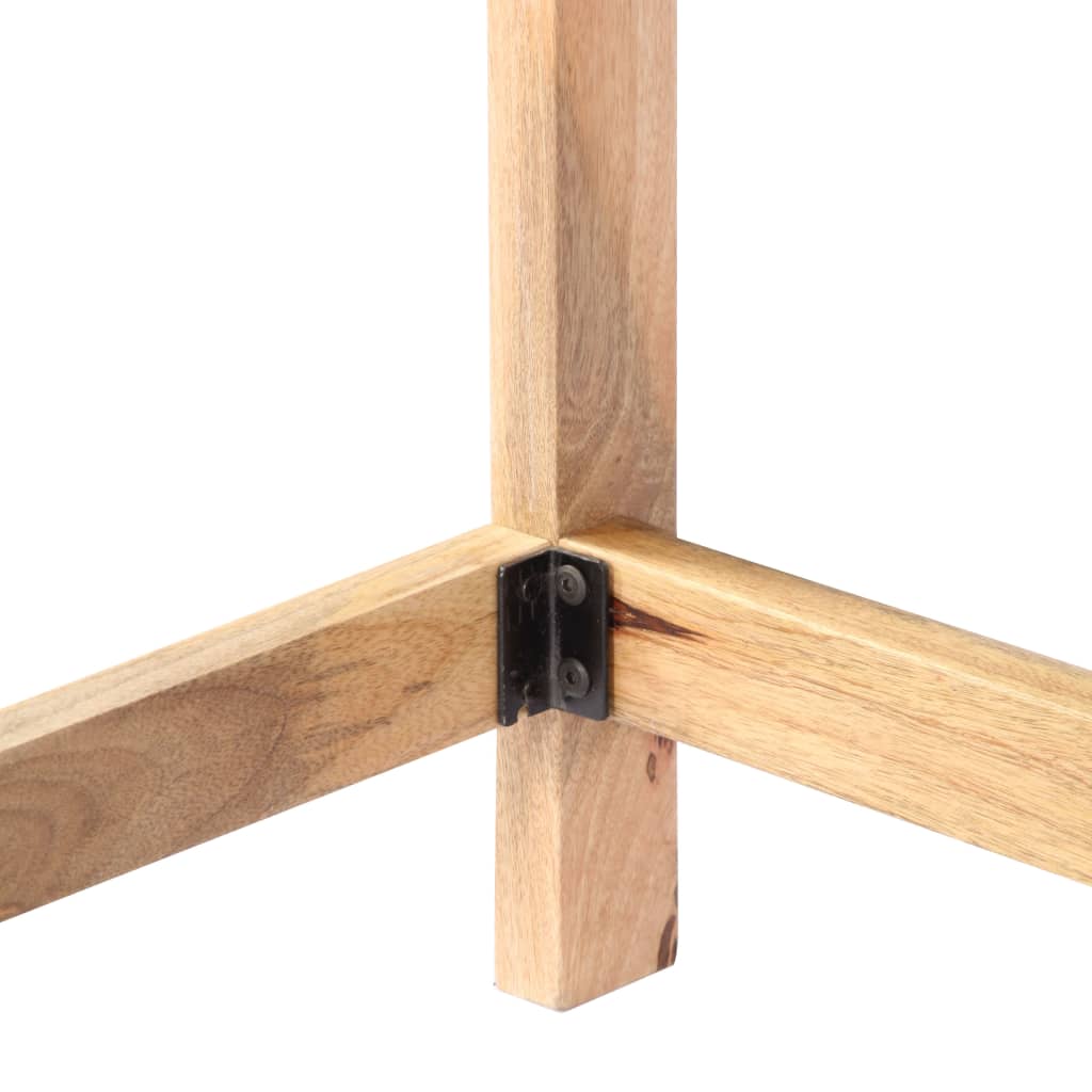 Schreibtisch 180 x 120 x 76 cm Massivholz Mango