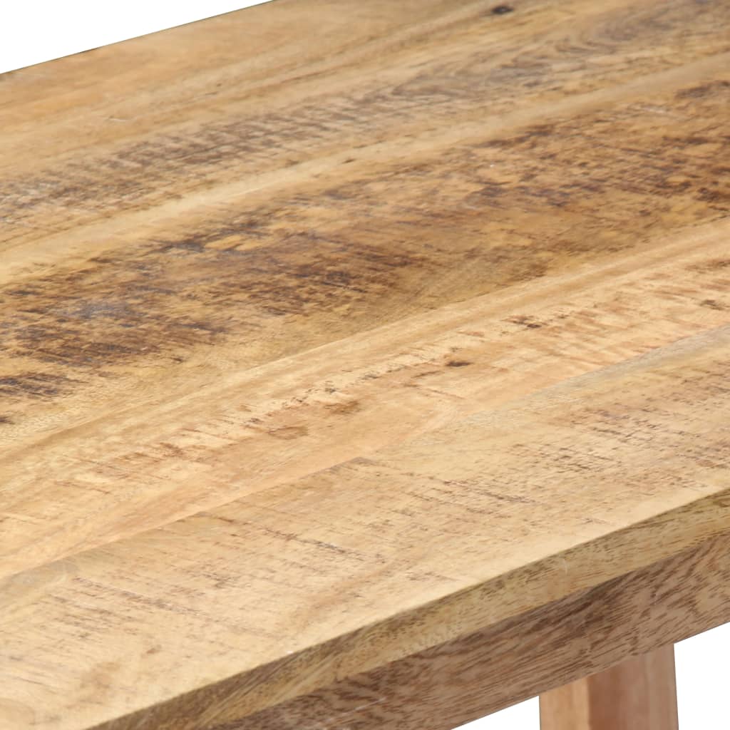 Schreibtisch 180 x 120 x 76 cm Massivholz Mango