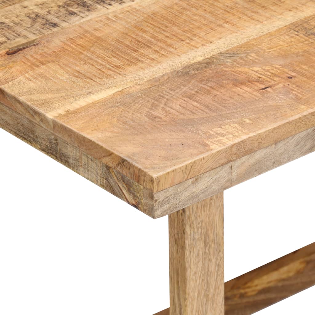 Schreibtisch 180 x 120 x 76 cm Massivholz Mango