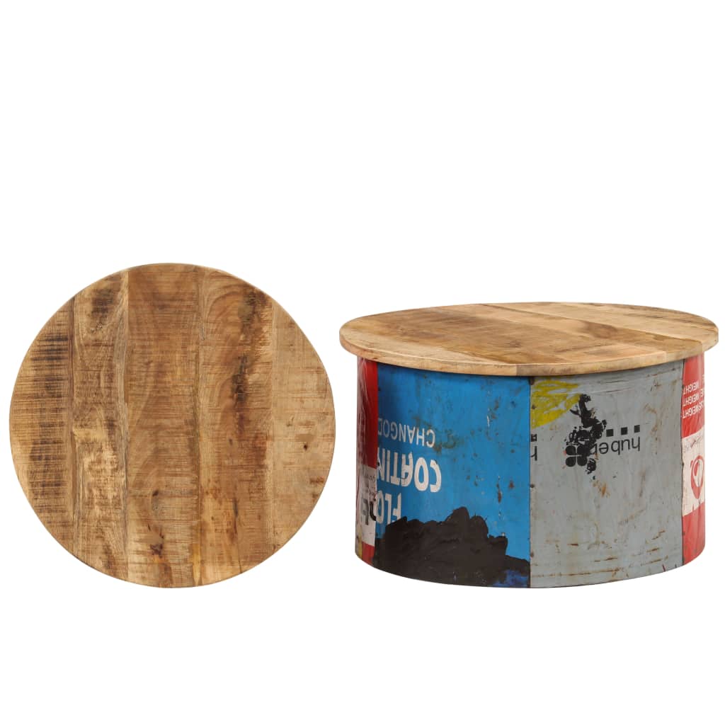 Coffee tables 2 pcs. Solid mango wood