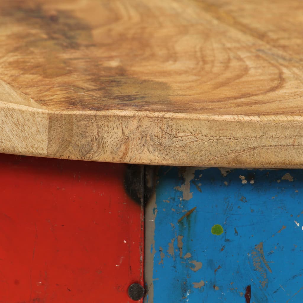 Coffee tables 2 pcs. Solid mango wood