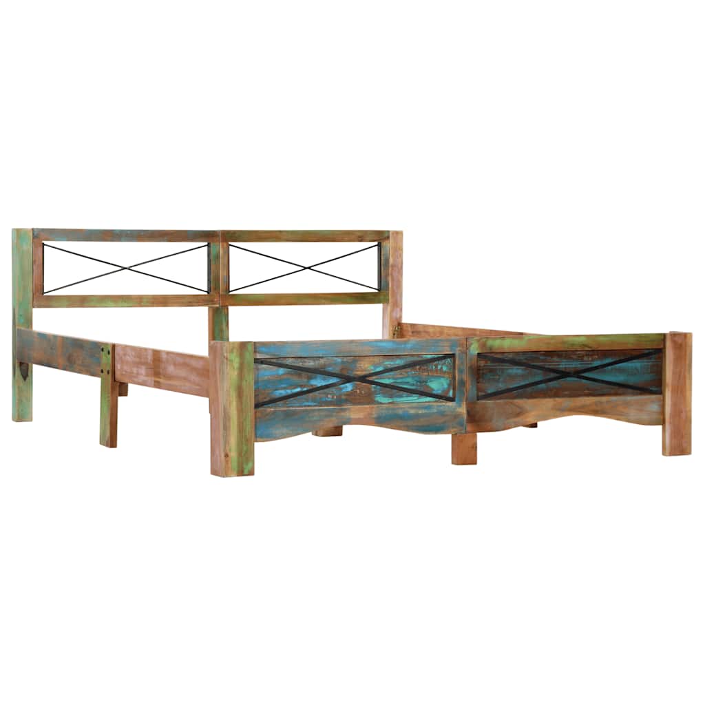Massivholzbett Altholz 160x200 cm