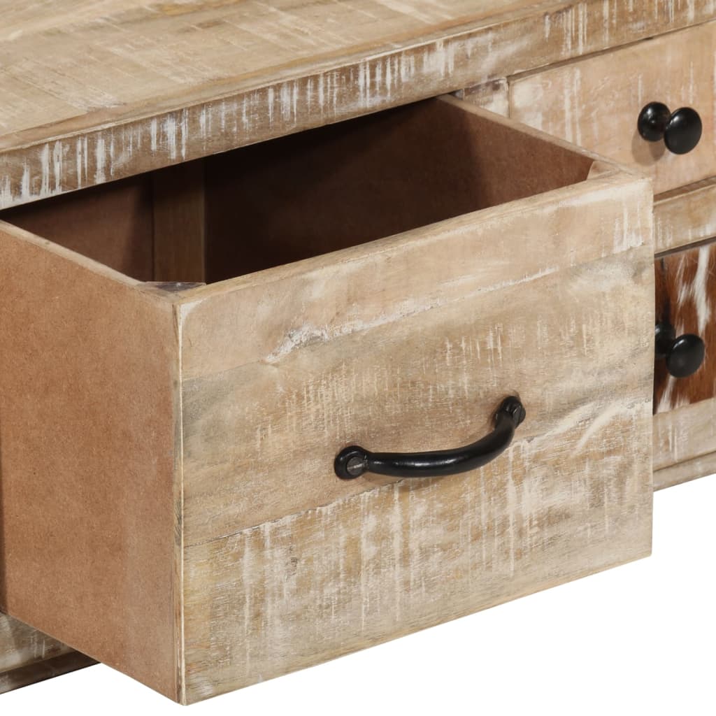 Coffee table 90x60x30 cm solid mango wood