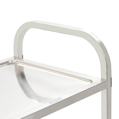 3-Stufiger Servierwagen 95x45x83,5 cm Edelstahl