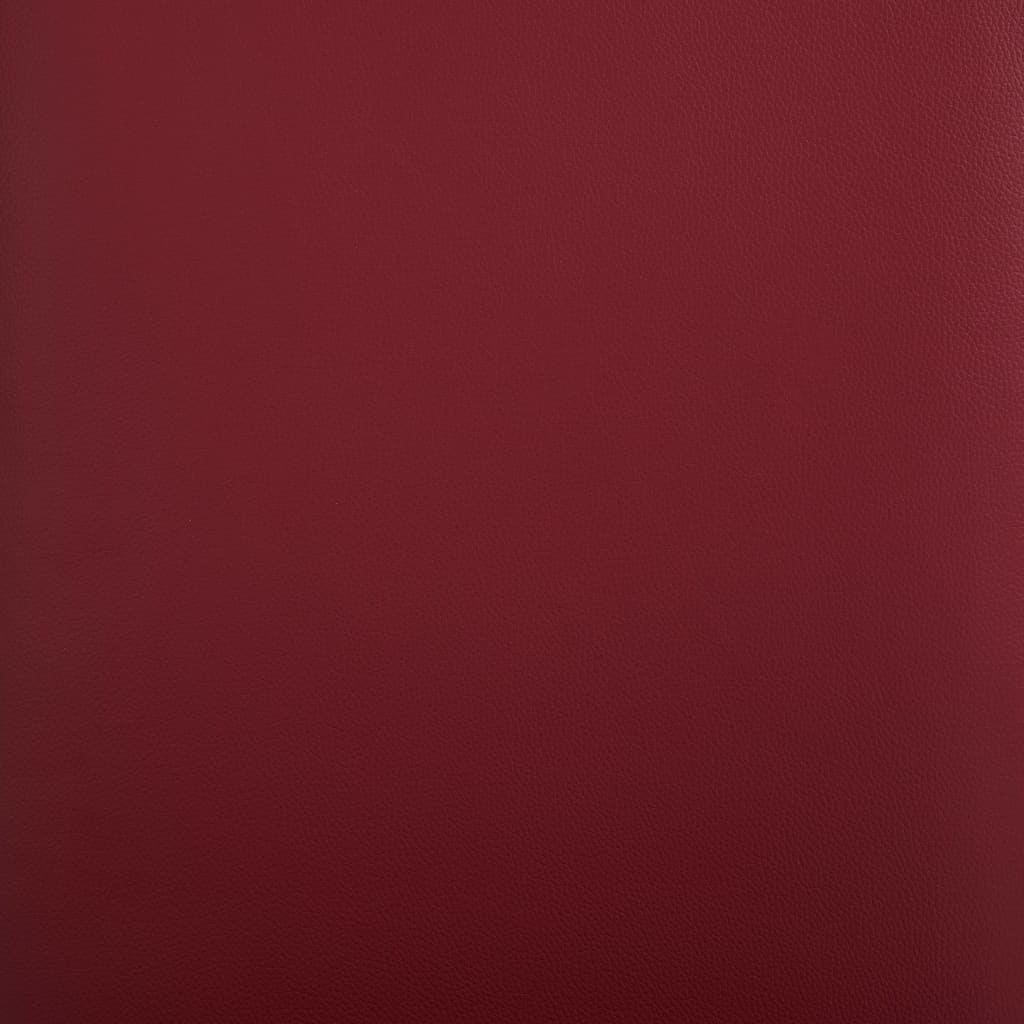 Esszimmerstühle 4 Stk. Rot Kunstleder