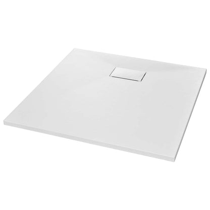 Duschwanne SMC Weiß 80×80 cm