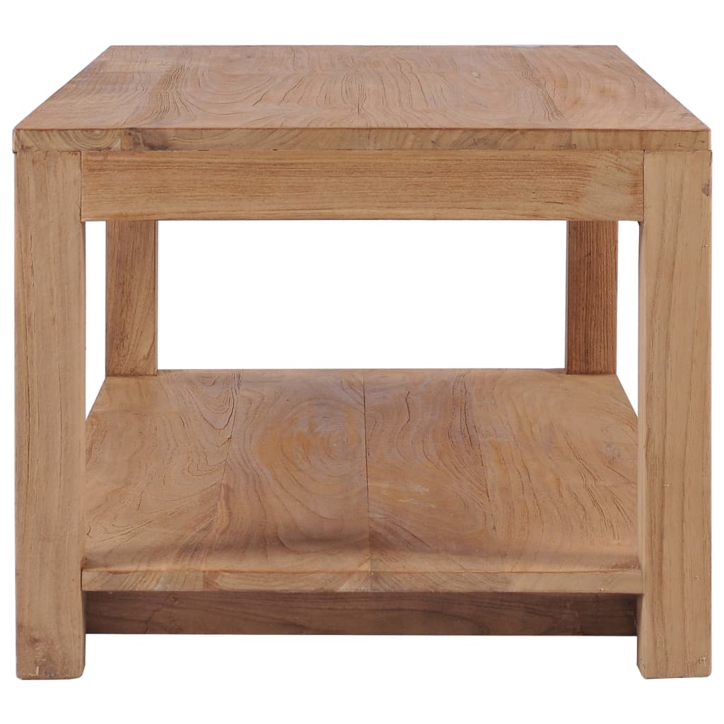 Coffee table 100x50x40 cm solid teak wood