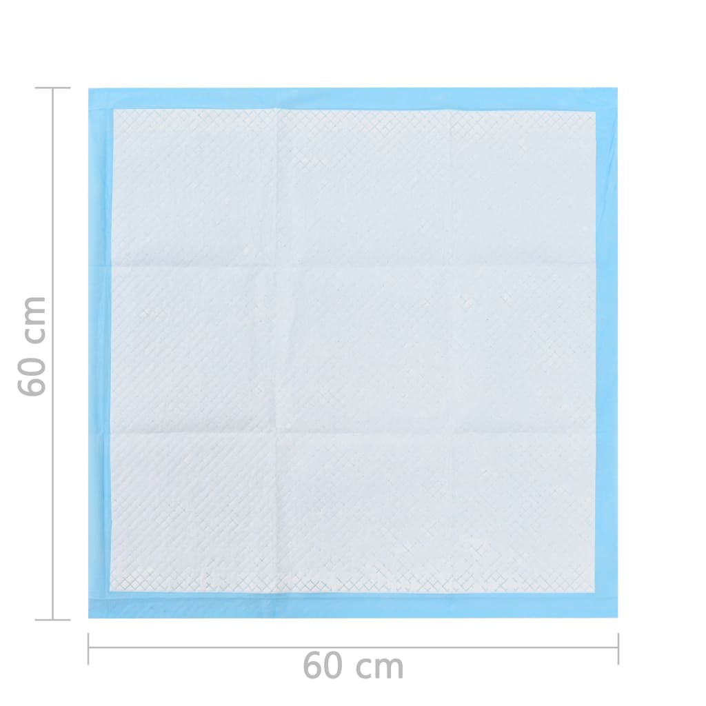Tapis de toilette pour chien 400 pièces 60×60 cm tissu non tissé