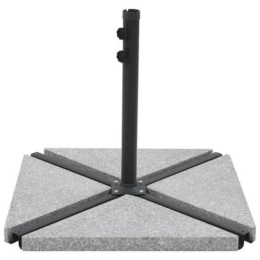 Sonnenschirm-Gewichtsplatten 4 Stk. Dreieckig Garu Granit 60 kg