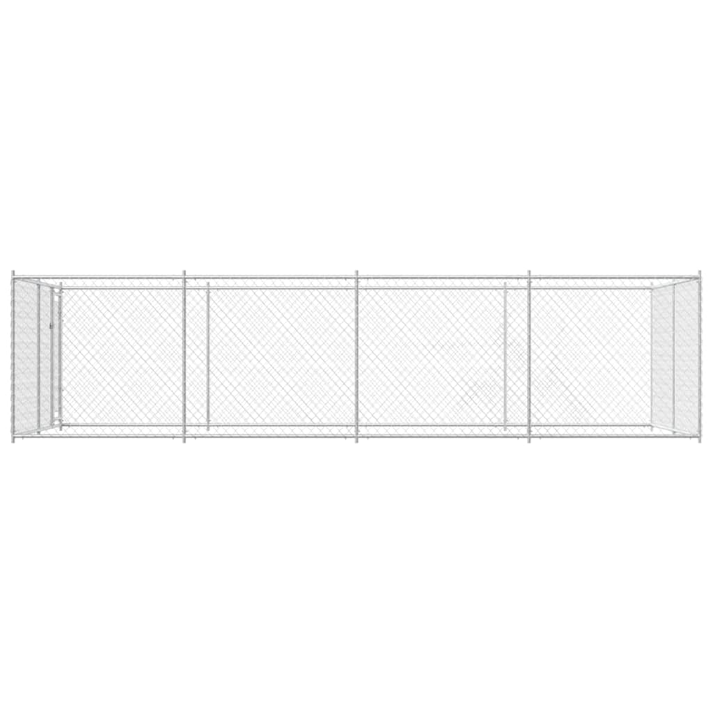 Outdoor-Hundezwinger 7,6x3,8x1,9 m