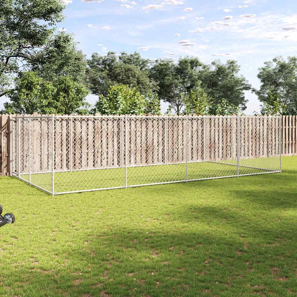Outdoor-Hundezwinger 7,6x3,8x1,9 m