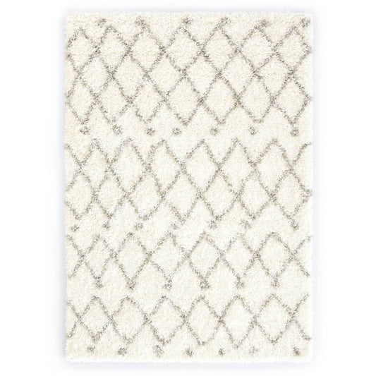 Berberteppich Hochflor PP Beige und Sandfarben 160 × 230 cm