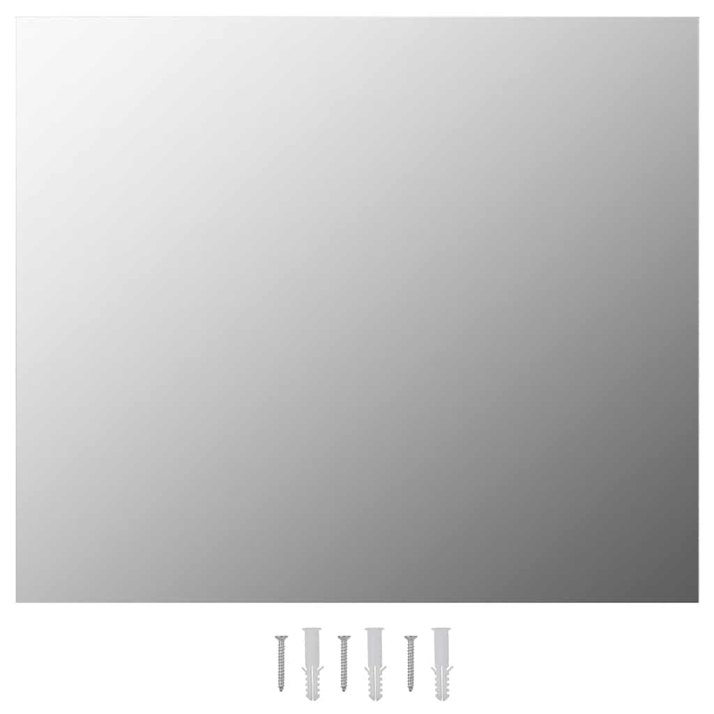 Rahmenloser Spiegel 80x60 cm Glas